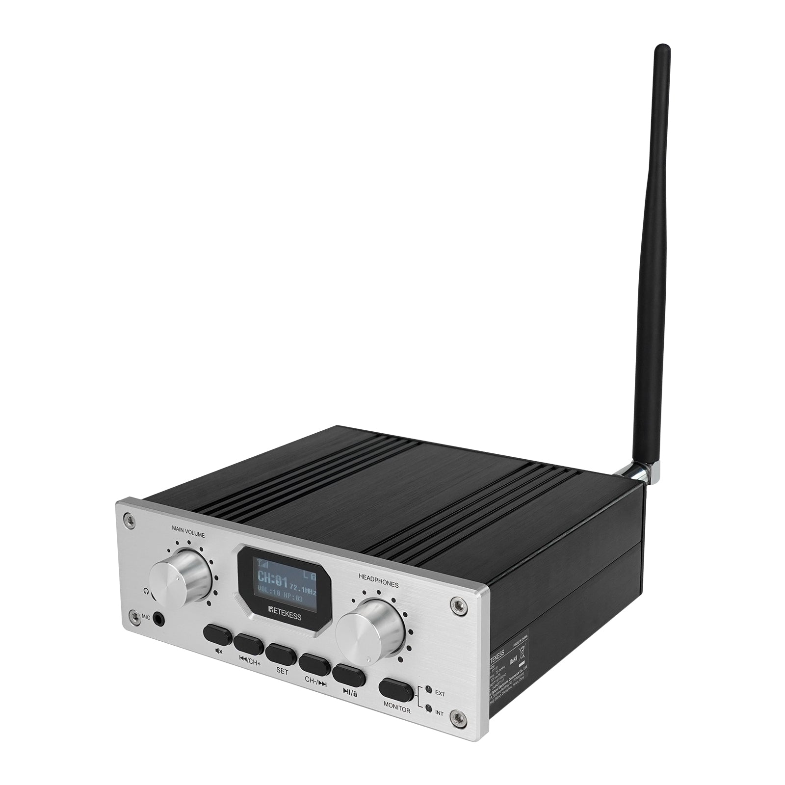 Retekess TT119 会議翻訳用デスクトップトランスミッター FM マルチ