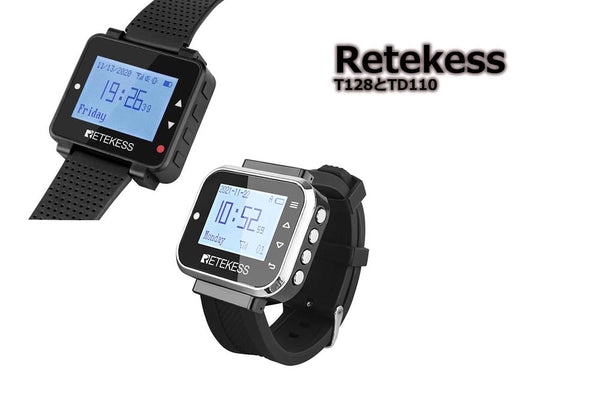人気腕時計型受信機受信機製品T128とTD110類似点と相違点