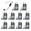 Retekess TR503FMトランスミッター FM送信機 ワイヤレスFM通訳システム（TR503送信機、PR13S受信機）30mのワイヤレス伝送距離と最大30時間の連続使用 小型放送局用 ドライブイン 教会 イベント向け