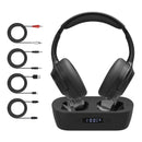 Retekess TA010は、最先端のANCノイズキャンセリングと30ms未満の超低遅延を実現したテレビ用ワイヤレスヘッドホンです。光・HDMI・AUX・同軸とあらゆるテレビに接続可能。2.4GHz／ワイヤレスデュアルモードで、テレビもスマホもボタン一つで切り替え。最大100台同時接続、74.5時間の圧倒的ロングバッテリーで、家族全員が快適に映画やスポーツを楽しめます。軽量＆柔らかいイヤーパッドが長時間の装着疲れも軽減。まさに家庭用エンターテインメントを革新する一台です。