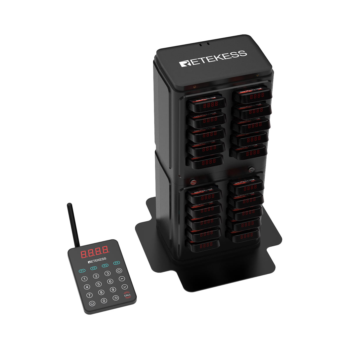 Retekess TD177 アップグレードされた壁掛け型呼び出しベル 【電波法