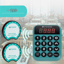 Retekess TD168R 呼び出しベルシステム ワイヤレスコールベル 親機*1＋子機*24 分体 ワンキーペアリング 範囲外アラーム ファーストフード、フードコート、レストラン、コーヒー、 焼肉、 居酒屋、 カフェ店に向け