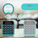 Retekess TD168R 呼び出しベルシステム ワイヤレスコールベル 親機*1＋子機*24 分体 ワンキーペアリング 範囲外アラーム ファーストフード、フードコート、レストラン、コーヒー、 焼肉、 居酒屋、 カフェ店に向け