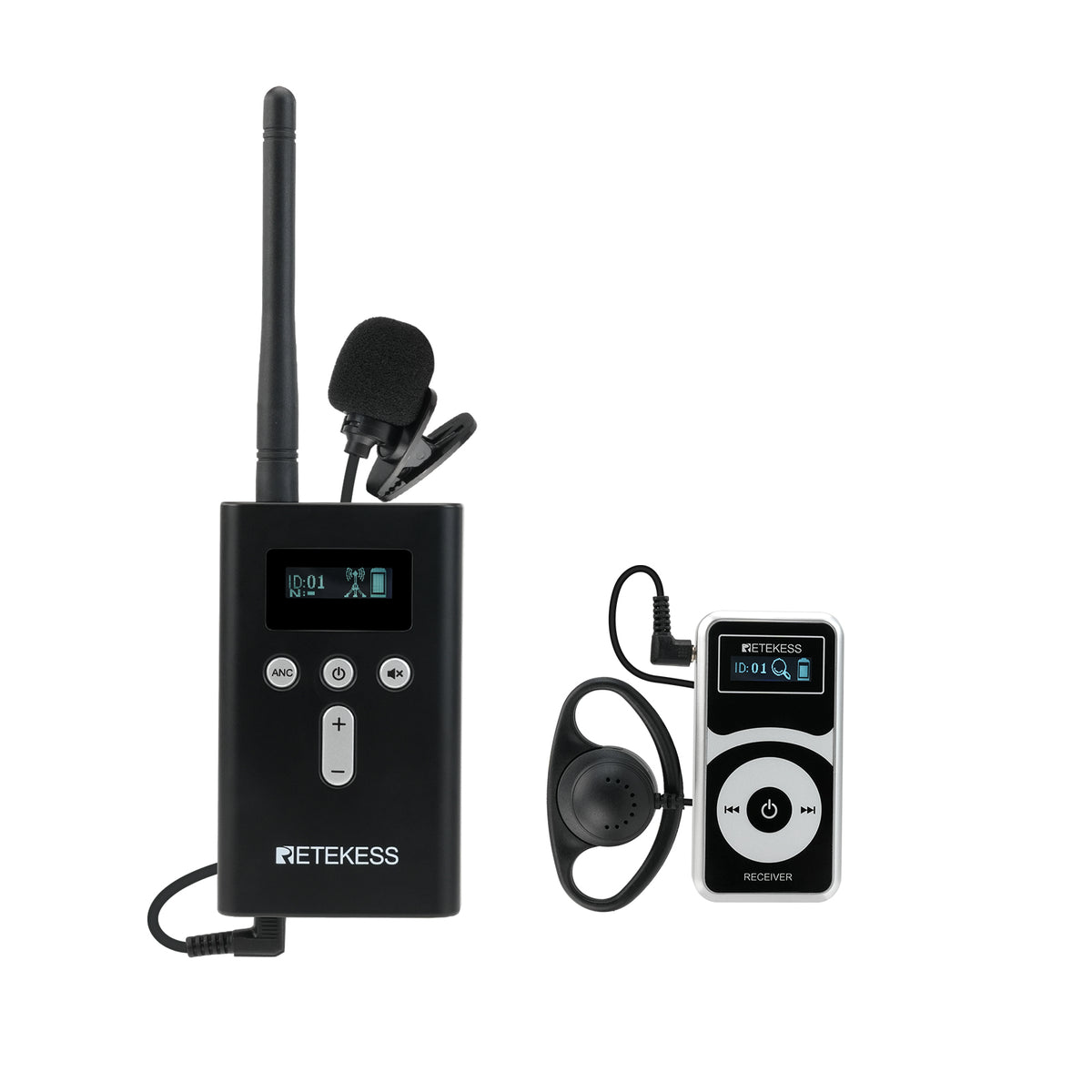 Retekess T130 ワイヤレスガイドシステム 1* 場見学 観光 520 Retekess T130 ワイヤレスガイドシステム 1* 場見学 観光 520