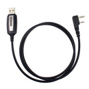 Retevis TK3107 プログラミングケーブル 汎用アクセサリー ブラック 2ピンプログラミングケーブル Retevis RT-5R /H777/BAOFENG UV5R/888s Kenwood Wouxun Puxing 用 Retevis プログラミングケーブル