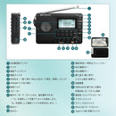 Retekess V115【最適化版】 小型短波ラジオ AM/FM/SW DSPラジオ REC録音機能 手動選局／ATS自動選局 スリープタイマー 多機能ポータブルラジオ 多様な音楽再生設定 日本語対応 USB-C充電式 64GB SDカードをサポート BASS重低音 日本語楽曲表示 高感度防災 贈り物 プレゼント お年寄り