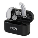 Retekess TE202 最新アップグレード版本 補聴器 FDA 認定 4つのモード 耳鳴りマスキング モード onsemiの補聴器用オーディオチップ 16 チャンネル WDRC と 32 チャンネル スマートメモリー 耳鳴り緩和  IP65防水・防塵 両親 敬老の日 母の日 父の日 誕生日 高齢者プレゼント