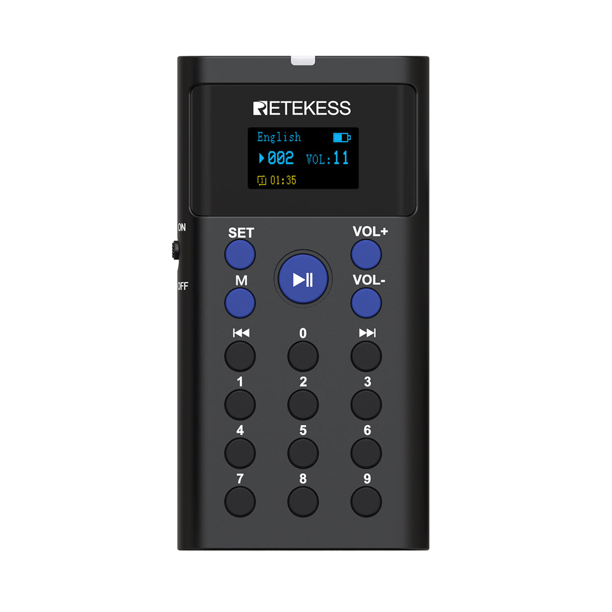 Retekess TT128 セルフサービス音声ガイド システム 自動ツアー ガイド