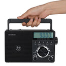 Retekess TR635 ラジオ ポータブル短波ラジオ AM / FM / SWラジオ  携帯デジタルラジオ ATS自動無線対応 2つの電源供給方式 高感度 大きなノブ  音量調整可能 12/24時間時計表示 高齢者に最適 贈り物