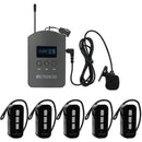2-Retekess TT112ワイヤレスガイドシステム イヤーフックのデザイン aux機能  工場見学  教会翻訳 ツアーガイド