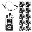 1-Retekess T130U デジタル 無線ガイドシステム ツアーガイドシステムグループガイドシステム クリアサウンド Bluetooth機能 長い伝送距離 自動シャットダウン 観光 工場見学 会社説明会 同時通訳（機器自体に翻訳機能なし）博物館 教会翻訳   【モデル機ある】【製品自体には翻訳機能がない】