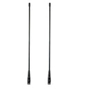 RETEVIS SMA-F U/V Eliteアンテナ 15.4インチ デュアルバンド 144/430MHz Retevis Baofeng H-777 RT-5R 888s UV5R トランシーバー用