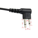Retevis EAM002 トランシーバーイヤホン音響管ヘッドセット 2Pin PTT マイクモトローラ PRO1150 P040 CT150 CT150 HYT TC-500 汎用アクセサリー ブラック