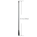 RETEVIS SMA-F U/V Eliteアンテナ 15.4インチ デュアルバンド 144/430MHz Retevis Baofeng H-777 RT-5R 888s UV5R トランシーバー用