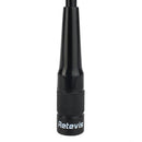 RETEVIS SMA-F U/V Eliteアンテナ 15.4インチ デュアルバンド 144/430MHz Retevis Baofeng H-777 RT-5R 888s UV5R トランシーバー用 汎用アクセサリー ブラック