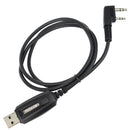 RETEVIS RT3 RT8 RT52 RT3S用純正USBプログラミングケーブル 汎用アクセサリー ブラック