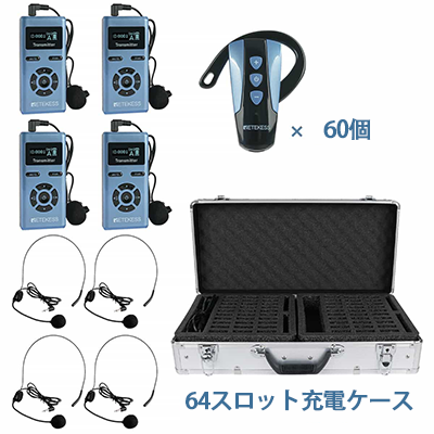 1-Retekess TT106 ワイヤレスガイドシステム 耳掛け式ツアーガイド