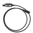 Retevis TK3107 プログラミングケーブル 汎用アクセサリー ブラック 2ピンプログラミングケーブル Retevis RT-5R /H777/BAOFENG UV5R/888s Kenwood Wouxun Puxing 用 Retevis プログラミングケーブル