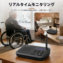 Retekess TH201 ワイヤレスインターホン最新アップグレード版  双方向通話  スマート音声インターコム 見守り液晶 24時間のケア プラグアンドプレイ 2000+のチャンネル 超長距離 15種類の着信音オプション 8段階音量調整 簡単な設置 部屋から部屋へ ホームインターフォン  オフィス 工場 看護師  高齢者 子ども/老人/妊婦見守り