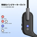 Retekess TT042 骨伝導ヘッドフォン受信機 骨伝導ヘッドフォン付き補聴器  ピックアップ増幅 カスタマイズ可能なリスニング フル充電で最大8時間 操作簡単 無線ガイドシステム 無線通信システム 工場見学 会社説明会 同時通訳（機器自体に翻訳機能なし） 博物館 旅行