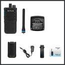 Retevis P1 DMR無線機 デジタル デュアルバンド アマチュア無線　中継付きトランシーバー　10W長距離通信 260hrs録音　2500mAh大容量バッテリー工事現場・産業向け無線　スーパーヘテロダイン無線機 jard保証可能