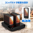 Retekess TD173S呼び出しベルシステム ワイヤレスコールベル 防水 高耐久IML表面設計 最大500m　呼び出し履歴　ミュート機能ファーストフード、フードコート、レストラン、コーヒー、 焼肉、 居酒屋、 カフェ店に向け
