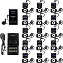 1-【モデル機ある】Retekess T130  無線ガイドシステム  ツアーガイドシステム  発信機＋受信機 セット 観光 工場見学 会議の翻訳 教育 トレーニング