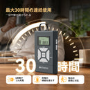 Retekess TR503FMトランスミッター FM送信機 ワイヤレスFM通訳システム（TR503送信機、PR13S受信機）30mのワイヤレス伝送距離と最大30時間の連続使用 小型放送局用 ドライブイン 教会 イベント向け