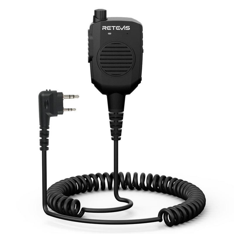 ケンウッド適用マイク スピーカーマイク AIアクティブ ノイズキャンセリングヘッドセット 【ケブラーケーブル/IP54防塵防水//Type-C充電】HK011 手持ち　トランシーバー
