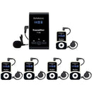 1-【モデル機ある】Retekess T130  無線ガイドシステム  ツアーガイドシステム  発信機＋受信機 セット 観光 工場見学 会議の翻訳 教育 トレーニング