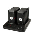 【電波法適合】Retekess TD157S 呼び出しベル   受信機（子機）10台セット呼び出し機 ワイヤレスチャイム フードコート 振動/ブザー/LED点滅 子機10台 業務用 997台増設可能 屋外400m長距離送信 グループ呼出 ワンキーオフ 小型軽量 操作簡単 呼び鈴 呼び出しチャイム レストラン カフェ 飲食店 フードコート 病院 歯科 移動販売店舗
