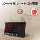 Retekess TH108 介護用呼び出しベル ナースコールシステム  IP67 防水 TH010  呼び出しボタン 病院、クリニック、介護ホーム用