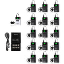 Retekess TT122 ツアーガイドシステム  無線ガイドシステム 2.4G 超軽量コンパクト 送信機と受信機