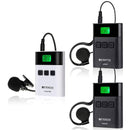 Retekess TT122 ツアーガイドシステム  無線ガイドシステム 2.4G 超軽量コンパクト 送信機と受信機