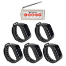 Retekess TD112ワイヤレス 腕時計型携帯受信機 呼び出しベル 工場用・飲食店用・居酒屋・介護者・スタフィー呼び出しベル腕時計 腕の受信機