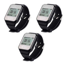 retekessTD108腕時計型レシーバー 腕の呼び出し受信機 腕時計受信機 呼びベル　工場用　ワイヤレス コール 飲食店 ル ブザー　呼び出しチャイム　工場 飲食店業務用