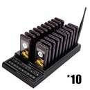 Retekess T111ワイヤレス呼び出しベル ワイヤレスコールベル 無線コーリングシステム 親機*1＋子機*20 オールインワンデザイン コーヒー レストラン 焼肉 居酒屋 カフェ店に向け