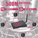 Retekess TD161長距離ポケットベルシステム お客様呼び出しベル フードコート キッチンカー レストラン 食堂 1*ホスト+10*ページャ