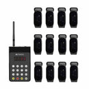 ワイヤレス 腕時計型携帯受信機 呼び出しベル 工場用・飲食店用・居酒屋・介護者・スタフィー呼び出しベル腕時計 腕の受信機