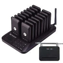 【電波法適合】Retekess TD157ワイヤレス呼び出しシステム お客様呼び出しベル  ゲストコーリングシステム　1ｘホスト＋16ｘレシーバー　病院、ペットクリニック、飲食店に向け