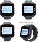 腕時計型受信機 呼出ボタン　呼び出しベル　呼び出しシステム　工場用　レストラン　介護 ラーニング