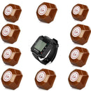 Retekess腕時計型受信機 呼出ボタン　呼び出しベル　呼び出しシステム　工場用　レストラン　介護　業務用ワイヤレスチャイム