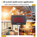 ワイヤレスコール 呼び出しベル スクリーン スタッフ呼び出しベル 呼出しベル 卓上チャイム 送信ボタン