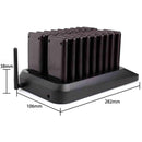 Retekess T115ワイヤレス呼び出しシステム 1ｘホスト＋18ｘレシーバー　IP33防水 - retekess