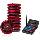 Retekess T119ワイヤレス呼び出しシステム 1ｘホスト（送信機）+10ｘレシーバー（受信機） - retekess