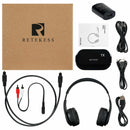 ワイヤレスステレオヘッドホン  テレビ鑑賞向けワイヤレスヘッドホン，ワイヤレスヘッドホン テレビ用，トランスミッタ付き，3.5mm AUX，RCA