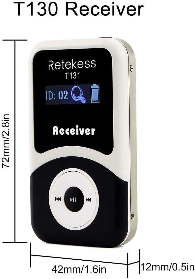 RETEKESS T130/131 ツアーガイドシステム 無線ガイドシステム 無線通信システム