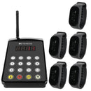 ワイヤレス 腕時計型携帯受信機 呼び出しベル 工場用・飲食店用・居酒屋・介護者・スタフィー呼び出しベル腕時計 腕の受信機