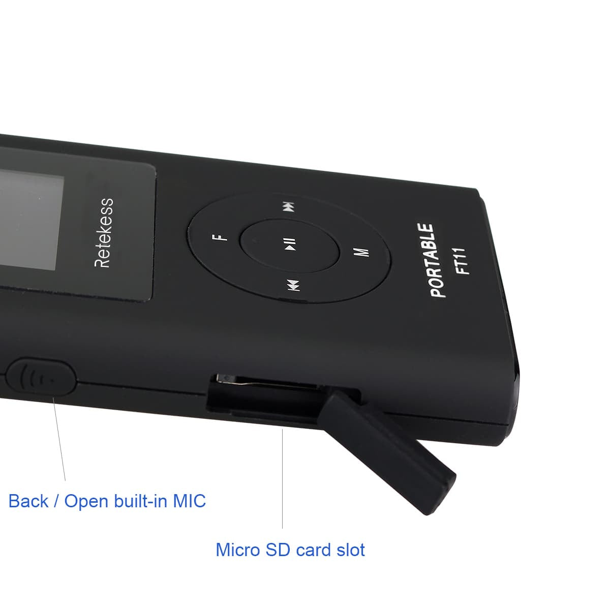 RetekessTR504 ハンドヘルドミニFM送信機 防災用品 600mw 4出力レベル