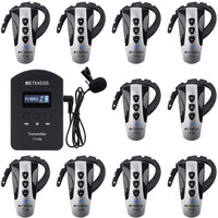 retekess TT106  ワイヤレスガイドシステム　ツアーガイドシステム　無線ガイドマイク　ガイド用イヤホンマイク 工場見学　ガイド マイク レンタル　旅行 教会　通訳 TOA   博物館　SANWA  サンワ